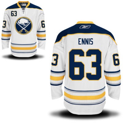 Tyler Ennis Buffalo Sabres #63 Road Big And Tall Jersey - White