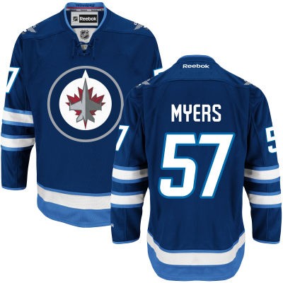 Tyler Myers Winnipeg Jets #57 Home Big And Tall Jersey - Blue