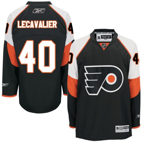 Vincent Lecavalier Philadelphia Flyers #40 Alternate Big And Tall Jersey - Black