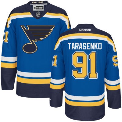 Vladimir Tarasenko St. Louis Blues #91 Home Big And Tall Jersey - Blue