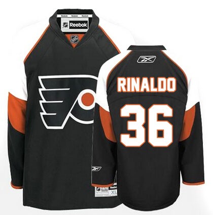 Zac Rinaldo Philadelphia Flyers #36 Alternate Big And Tall Jersey - Black