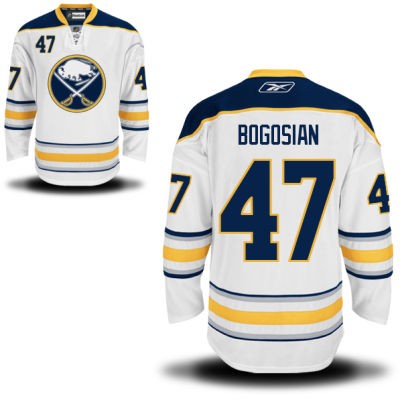 Zach Bogosian Buffalo Sabres #47 Road Big And Tall Jersey - White