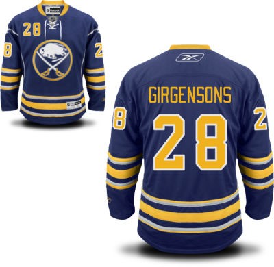 Zemgus Girgensons Buffalo Sabres #28 Home Big And Tall Jersey - Blue