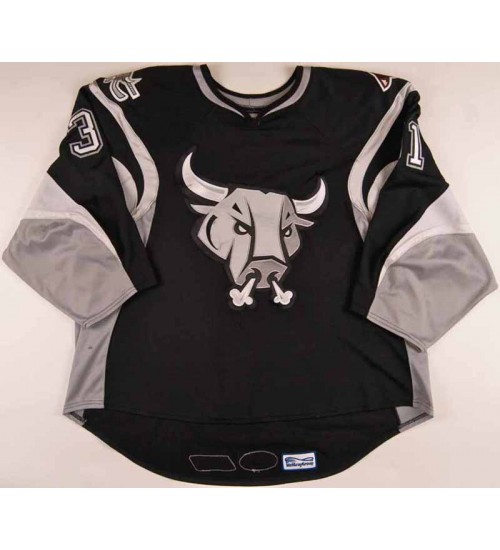 Custom AHL San Antonio Rampage 31 David LeNeveu Authentic Hockey Jersey Black