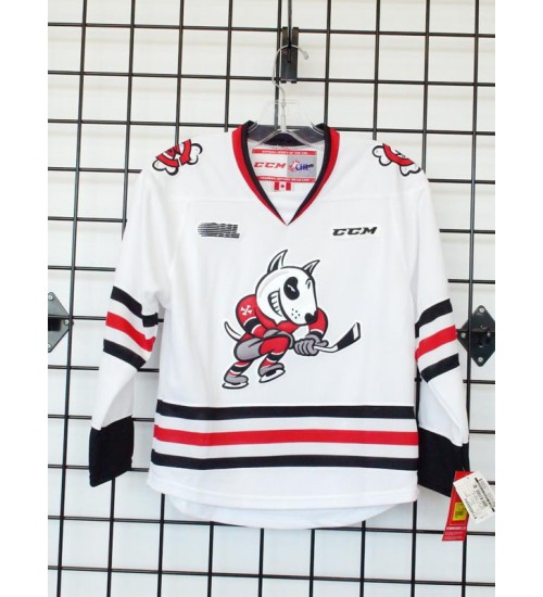 Custom CHL Niagara IceDogs OHL Premier Hockey Jersey White