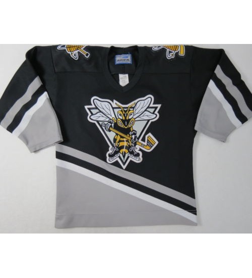 Custom CHL Sarnia Sting OHL Authentic Hockey Jersey Black