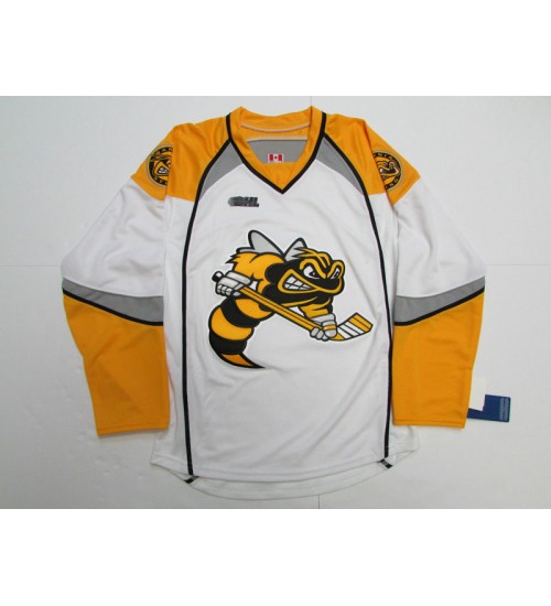 Custom CHL Sarnia Sting OHL Premier Authentic Hockey Jersey White