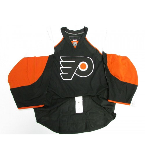 Custom Philadelphia Flyers goaltender Authentic Premier Hockey Jersey Away Black