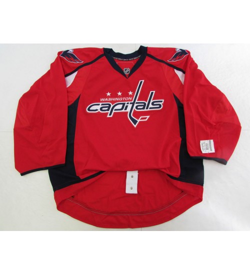 Custom Washington Capitals goaltender Red Home Authentic Premier Hockey Jersey