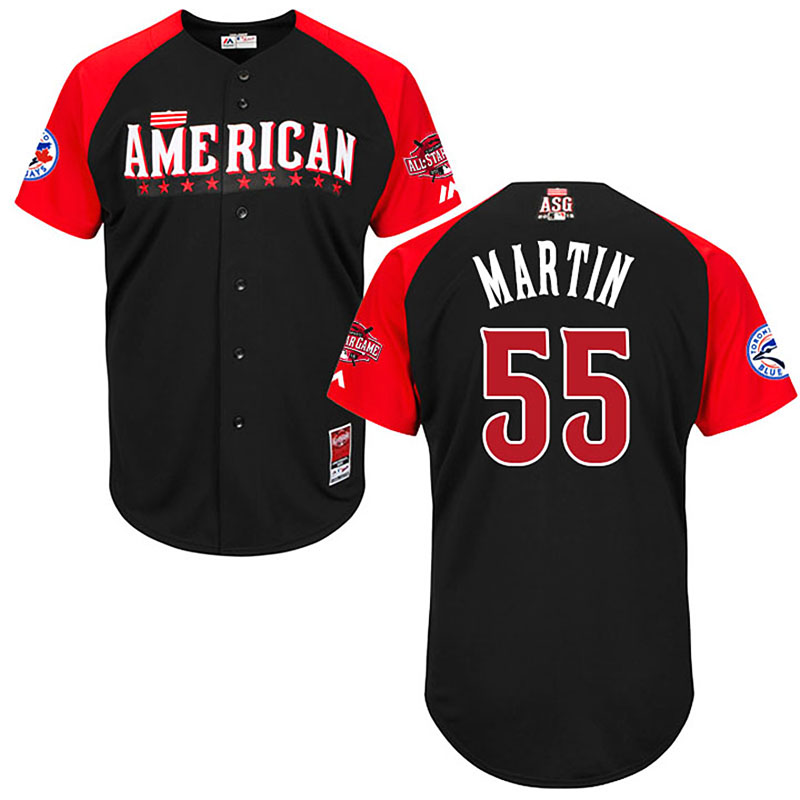 2015 MLB All-Star American Toronto Blue Jays #55 Russell Martin Jersey