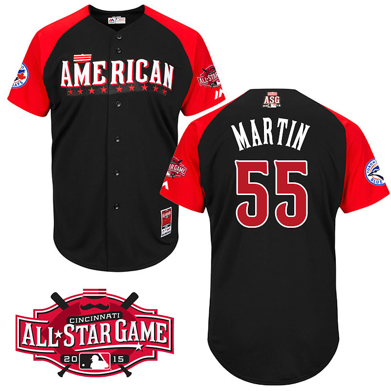 2015 MLB All-Star American Toronto Blue Jays #55 Russell Martin Jersey