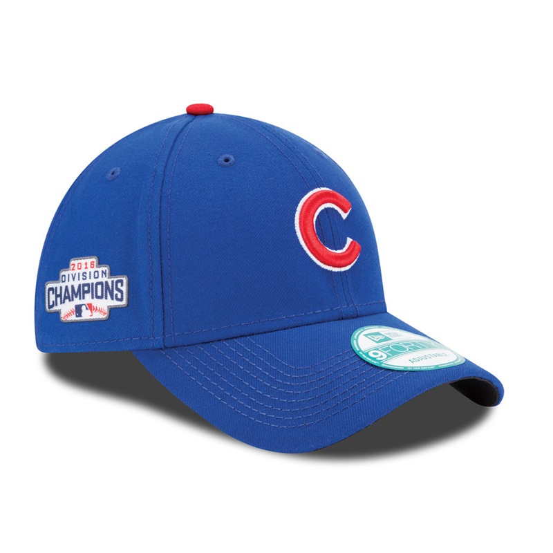 2016 NL Central Division Champions Chicago Cubs Royal 9FORTY Adjustable Hat