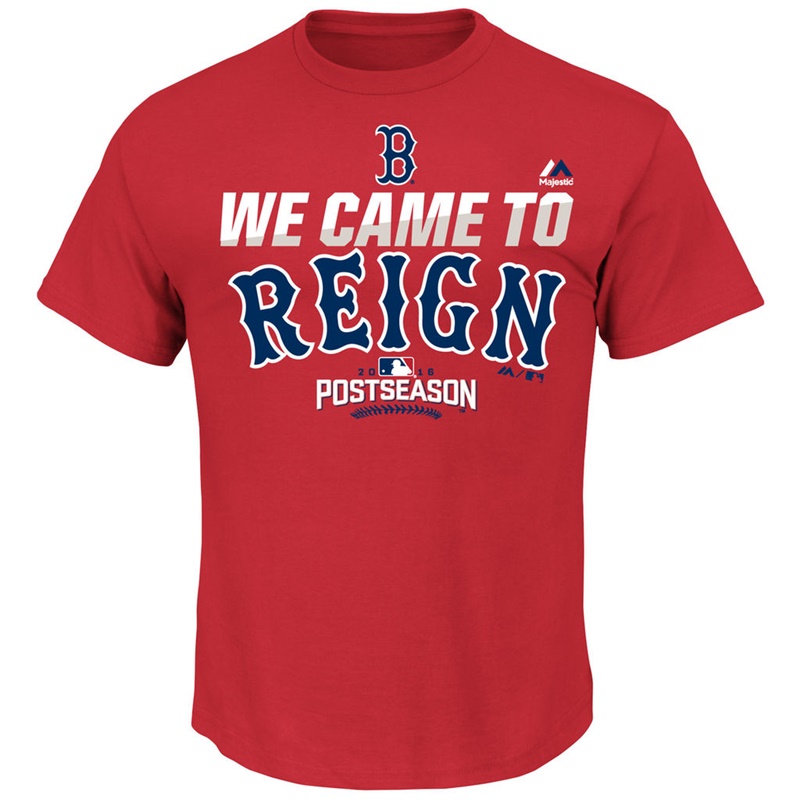 2016 Postseason Boston Red Sox Red Came To Reign T-Shirt