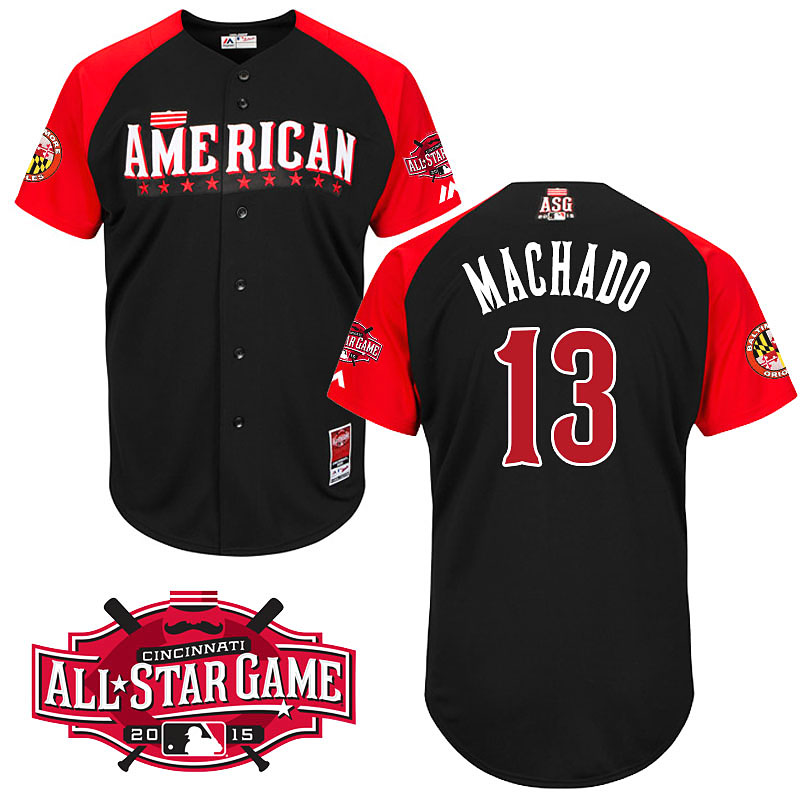 2015 MLB All Star Baltimore Orioles #13 Manny Machado Jersey