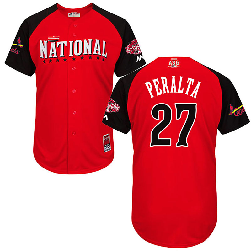 2015 MLB All Star National St. Louis Cardinals #27 Jhonny Peralta Jersey