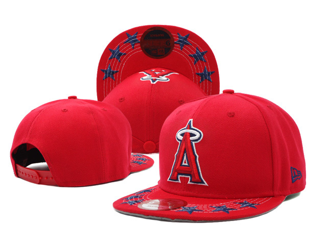 Los Angeles Angels of Anaheim New Era Red Adjustable Performance Hat