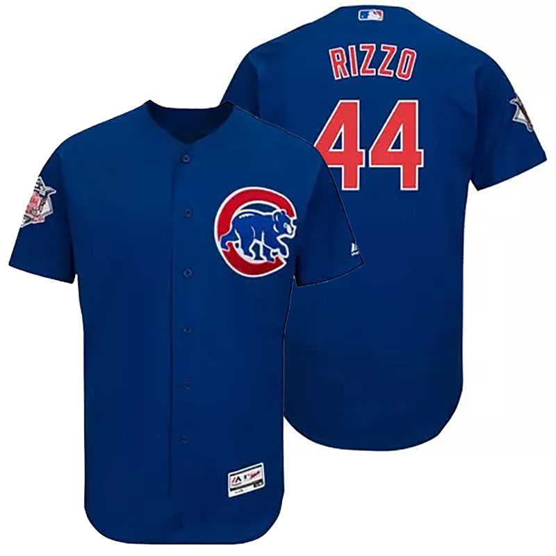 Chicago Cubs Anthony Rizzo #44 Royal Authentic Collection Flexbase Player Jersey