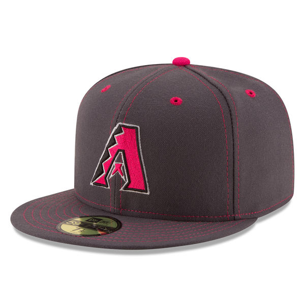 Arizona Diamondbacks New Era Graphite 2016 Mother's Day 59FIFTY Fitted Hat