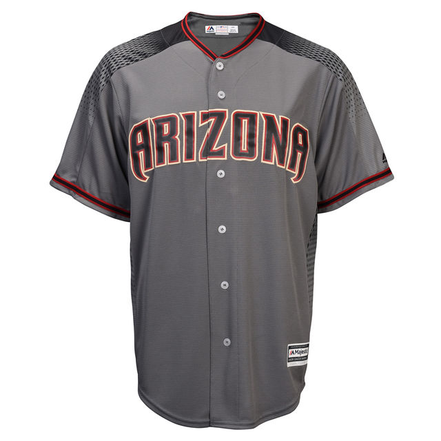 Arizona Diamondbacks Gray Official Cool Base Team Jersey