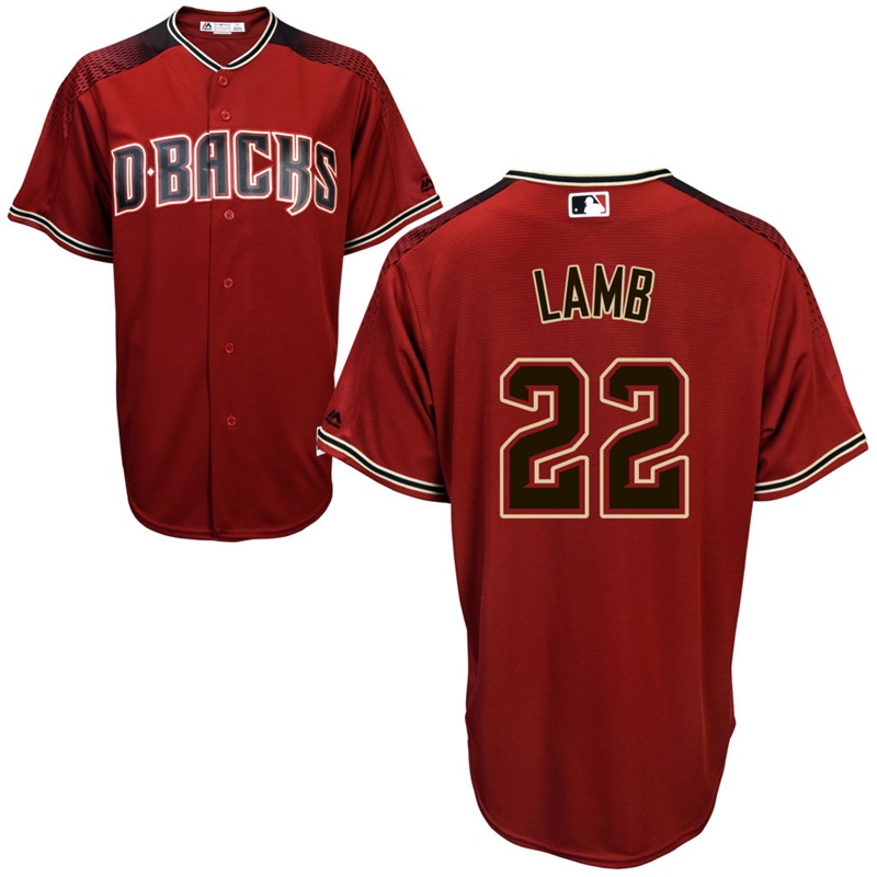 Arizona Diamondbacks Jake Lamb #22 Crimson 2017 Cool Base Jersey