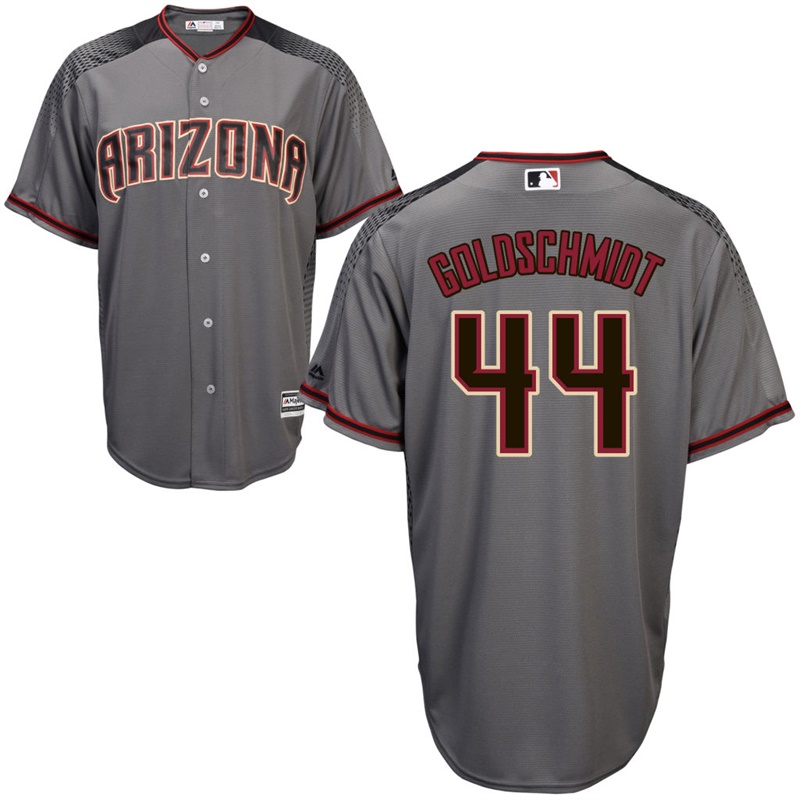 Arizona Diamondbacks Paul Goldschmidt #44 Grey 2017 Cool Base Jersey