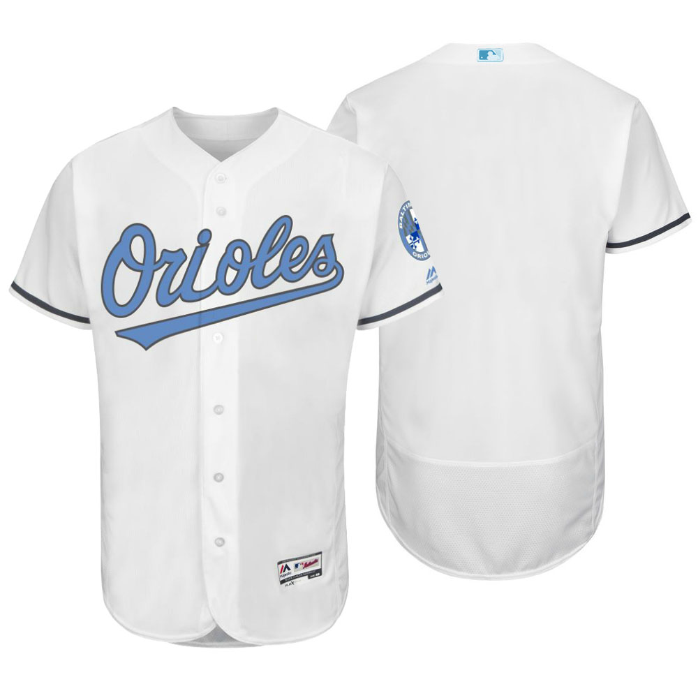 Baltimore Orioles 2016 Father's Day White Flex Base Team Jersey