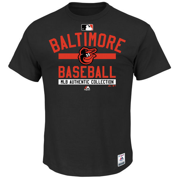 Baltimore Orioles Majestic Navy Authentic Collection Team Property T-Shirt