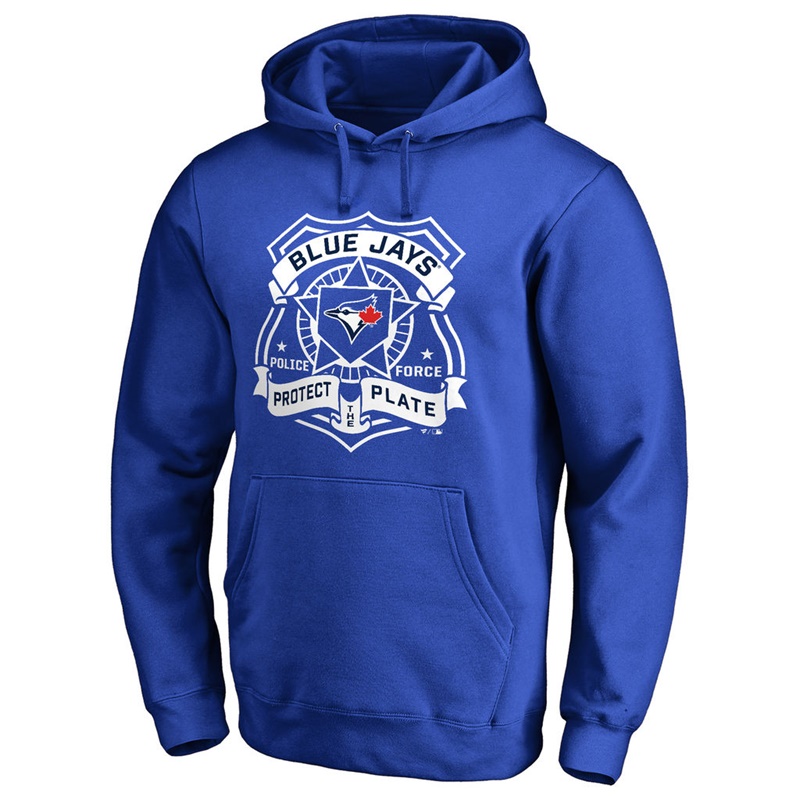 Toronto Blue Jays Royal Police Badge Aunthetic Pullover Hoodie