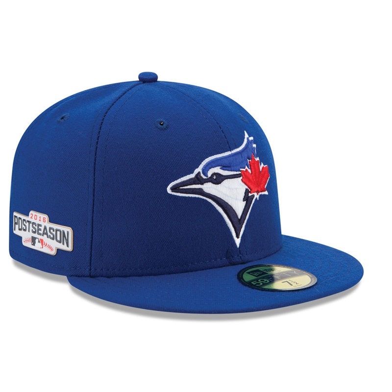 Toronto Blue Jays Royal 2016 Postseason Side Patch 59FIFTY Fitted Hat