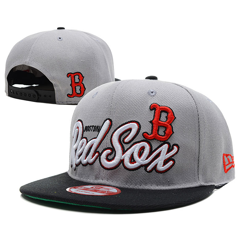 Boston Red Sox New Era Gray/Black 9FIFTY Performance Fitted Hat