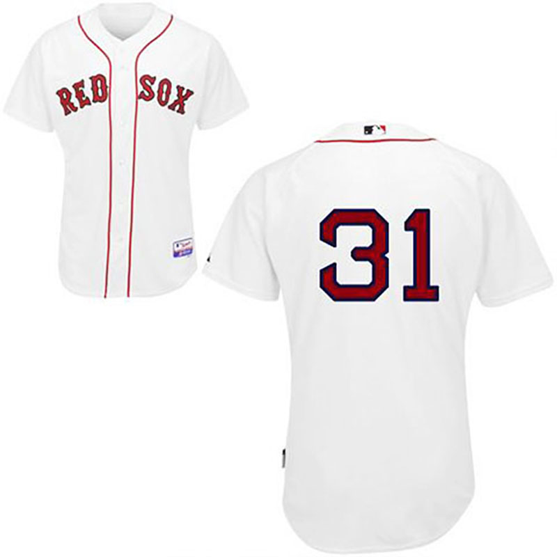 Boston Red Sox #31 Jon Lester White Jersey