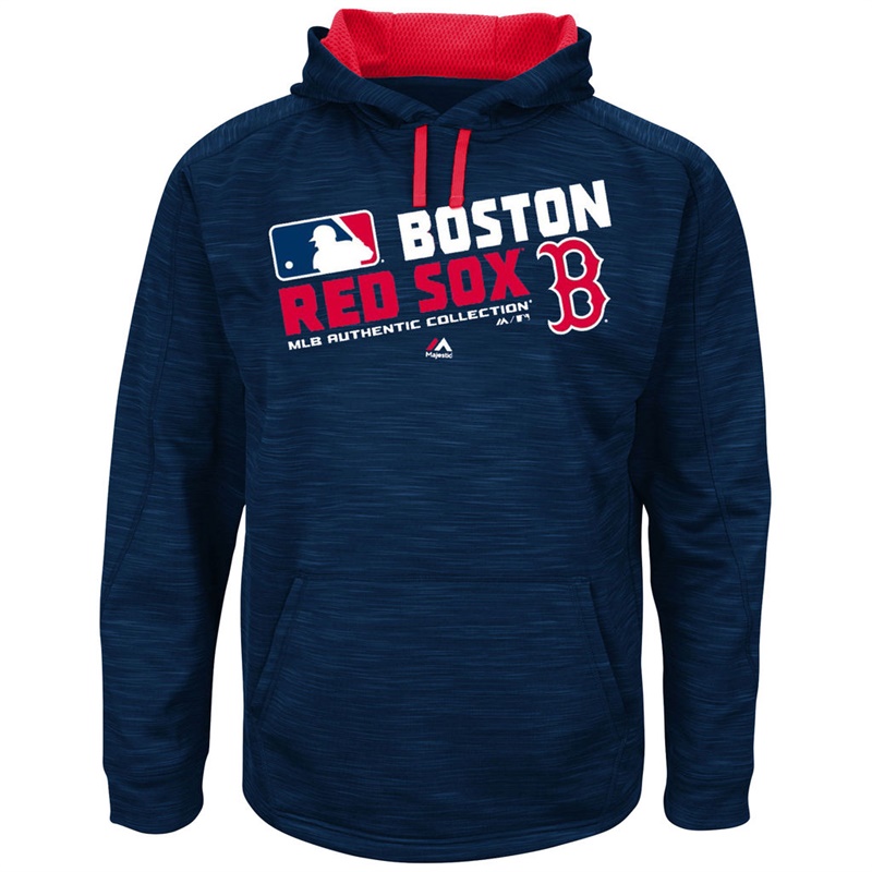 Boston Red Sox Navy Authentic Collection Choice Streak Team Hoodie