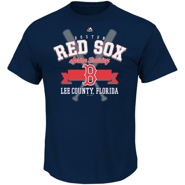 Boston Red Sox Navy Warning Track Performance T-Shirt