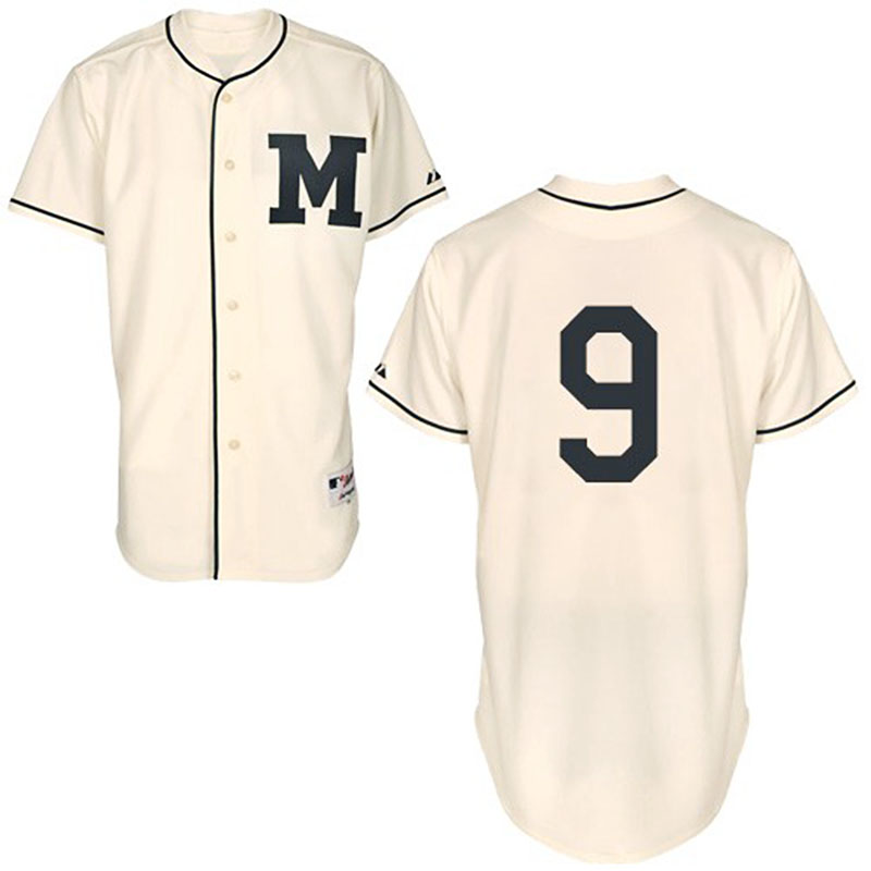 Milwaukee Brewers #9 Jean Segura Men's Authentic Cream 1913 Turn Back The Clock Majestic MLB Jersey