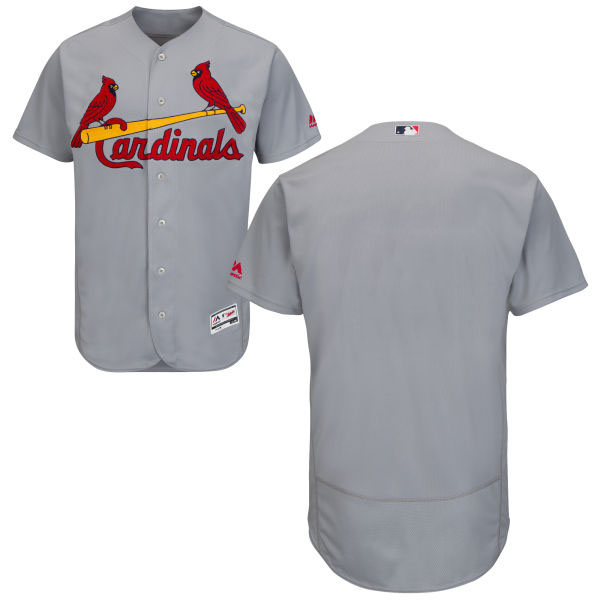 St. Louis Cardinals Gray Authentic Collection Flexbase Jersey