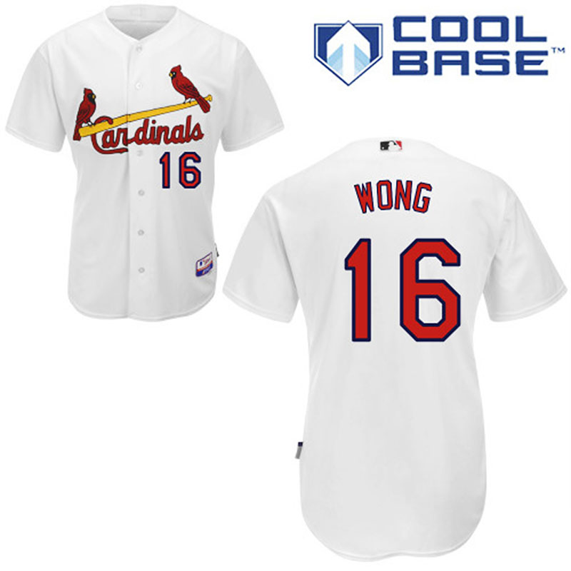 MLB Cool Base St Louis St. Louis Cardinals #16 Kolten Wong Jersey