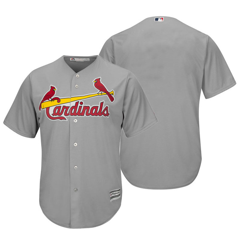 St. Louis Cardinals Gray 2016 Cool Base Team Jersey