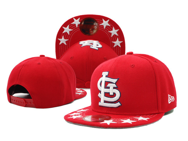 St. Louis Cardinals New Era Red Adjustable Performance Hat