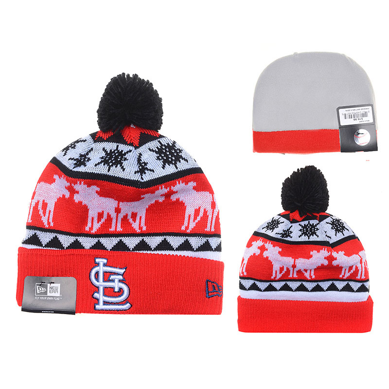 St. Louis Cardinals Red Christmas 2016 Cuffed Knit Hat