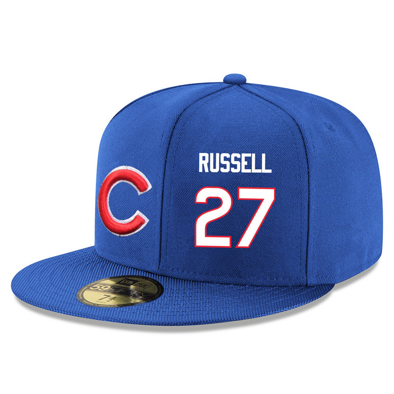 Chicago Cubs Addison Russell Royal 59FIFTY Fitted Hat