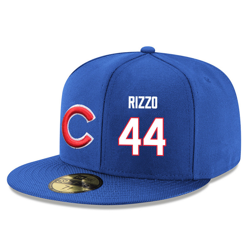 Chicago Cubs Anthony Rizzo Royal 59FIFTY Fitted Hat