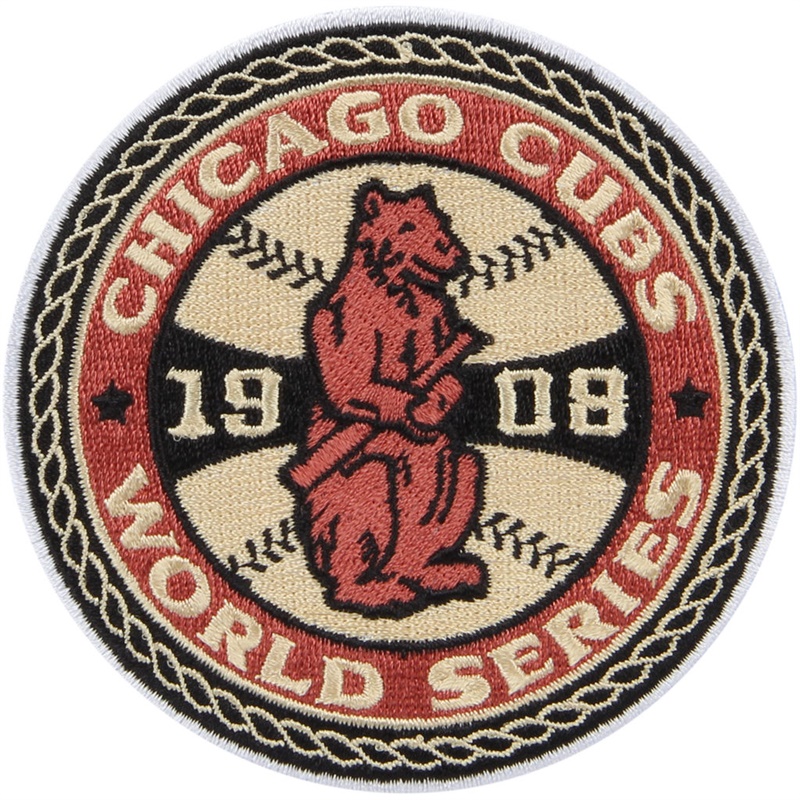 Chicago Cubs Cream 1908 World Series Champions 4.5 X 3.5 Patch