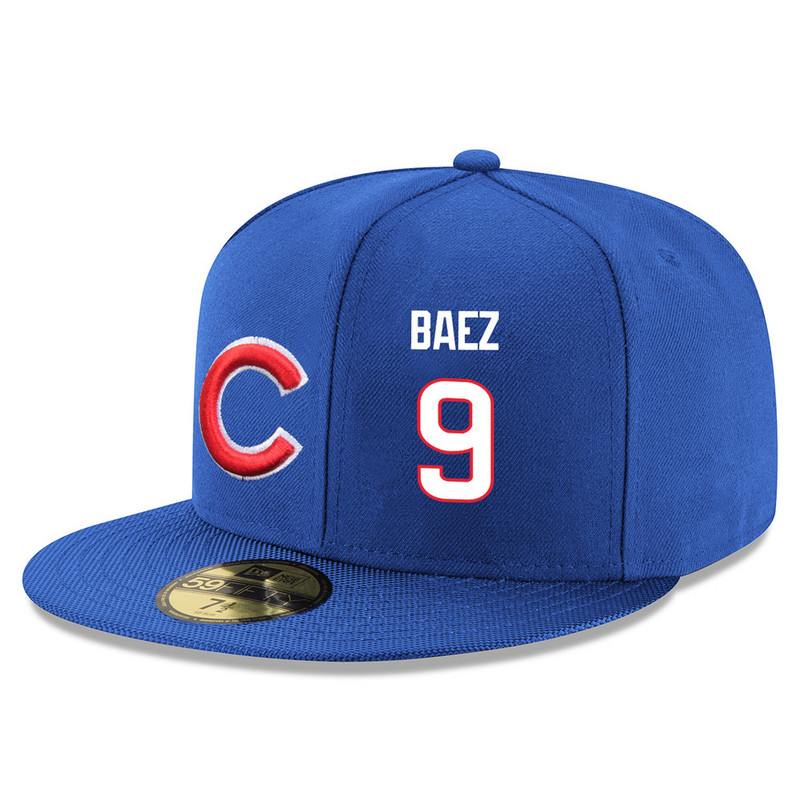 Chicago Cubs Javier Baez Royal 59FIFTY Fitted Hat