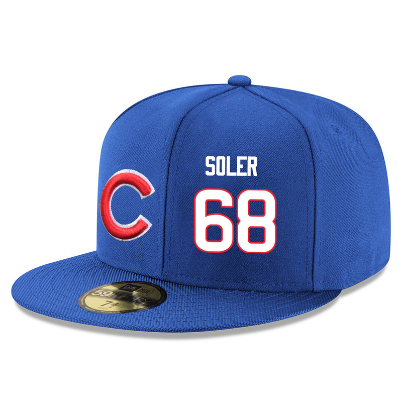 Chicago Cubs Jorge Soler Royal 59FIFTY Fitted Hat