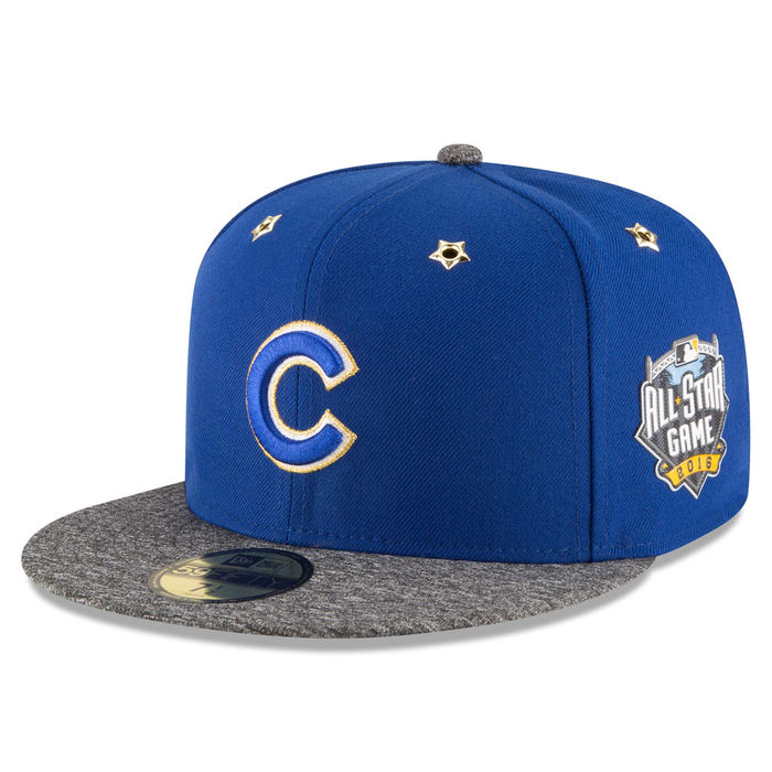 Chicago Cubs New Era Royal 2016 MLB All-Star Game Patch 59FIFTY Fitted Hat