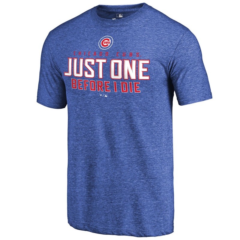 Chicago Cubs Royal 2016 Postseason Just One T-Shirt