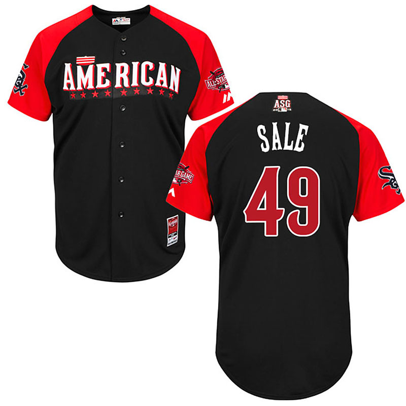 2015 MLB All Star Chicago White Sox #49 Chris Sale Jersey