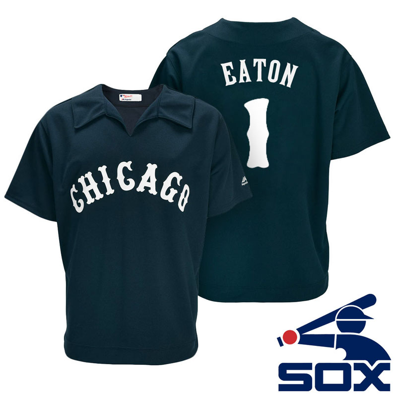 Chicago White Sox Adam Eaton #1 Navy Turn Back the Clock Throwback Player Jersey