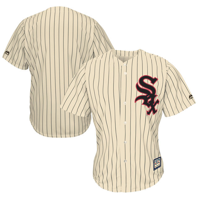 Chicago White Sox Majestic Cream Authentic Turn Back the Clock Team Jersey