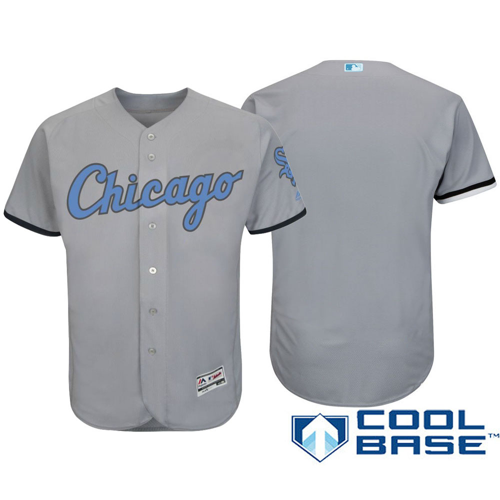 Chicago White Sox 2016 Father's Day Gray Cool Base Team Jersey